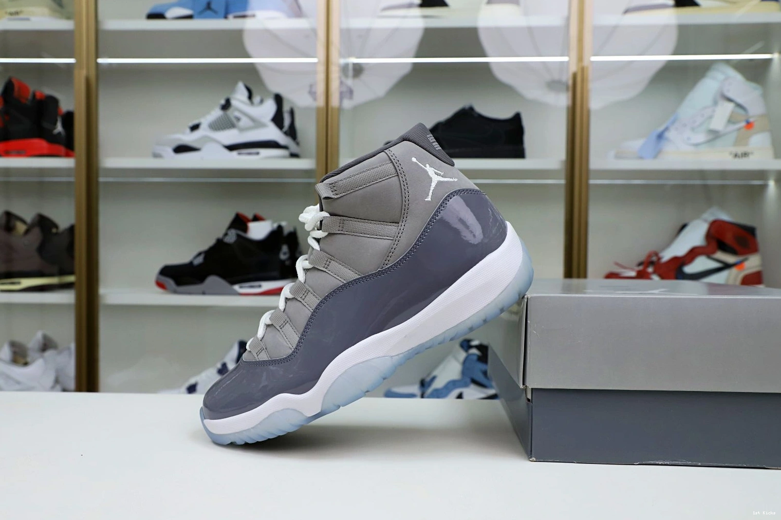 'COOL RETRO AIR 1950 GREY' AllSeason JORDAN Kimikick 11 0115
